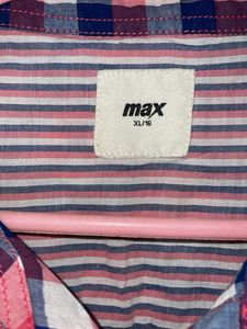 Max Checked Flannel Cotton Shirt XL