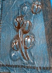Blue Decorative Blanket