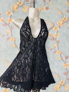 Y2k Lace Mini Dress