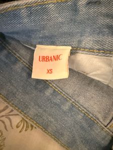 Denim Mini Skirt
