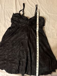 Beautiful Back Tie Up Top/mini Dress