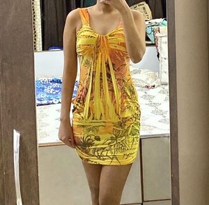 Vintage Floral Mini Dress