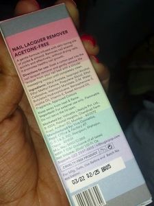 Sugar Pop Nail Paint Remover