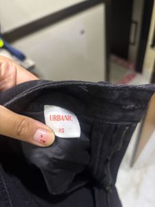 Distressed Black Jeans