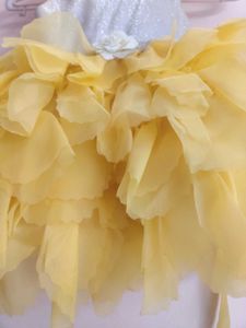 Yellow Party  wear frock