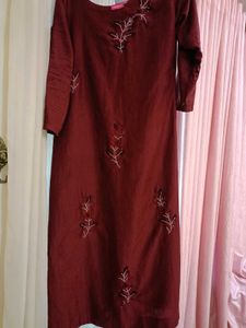 Elegant maroon Kurta Set