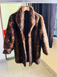 Faux fur Long coat