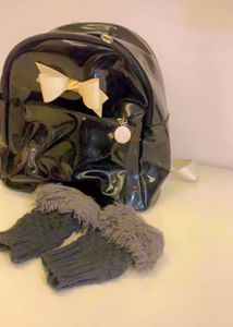 1 Glossy Bag And One Paid Of Globed