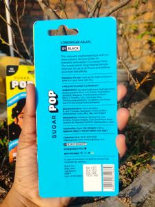 2 Pack ❤️ Sugar Pop Kajal - Black