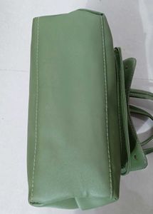Women Green Handbag