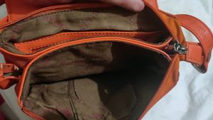 Orange Stylish Sling Bag 🎀