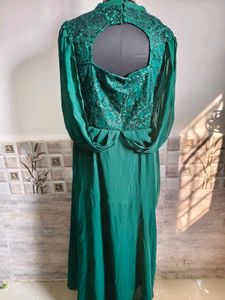 🎄Buy 2, Get 1 Free🎁XL/ XXL Green Lace Dress