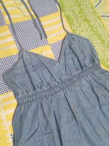 Denim Dress Top