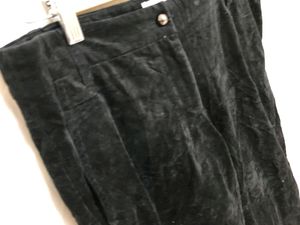 Ana Sousa Black Cotton Pants