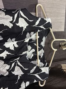 Floral Print Short Kurti