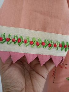 A Line Kurta With Pant