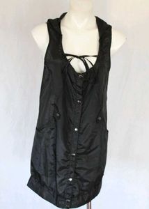 Elements Size 10 Black Hooded Dress