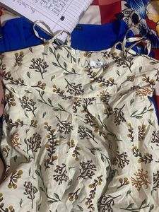 Floral Print Mini Dress