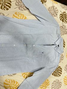 Checked Blue Shirt