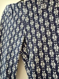 Patterned Capri Pants