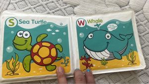 Submarine World Bath Book For Kids With Bb Whistle