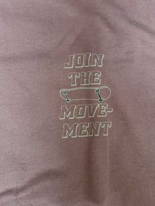 Pink &#39;Join the Movement&#39; Sweatshirt