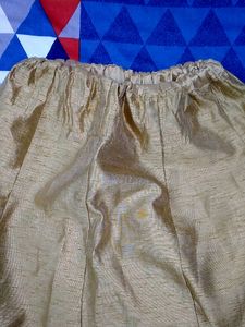 Golden Skirt For Girls