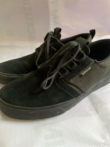 Supra Black Suede Shoes - UK 6