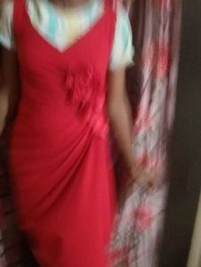 Red Party Dress Small Size