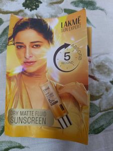 Lakme Sunscreen &amp; Nivea Deodorant Bundle