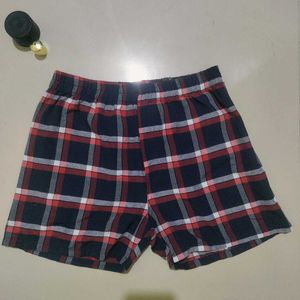 Cute Plaid Shorts Red/Black