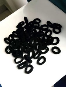 Black Small Hair Rubber Band