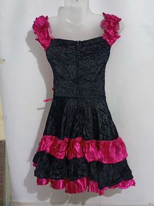 VELVET BARBIE DOLL FROCK