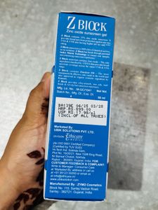 Z Block Sunscreen