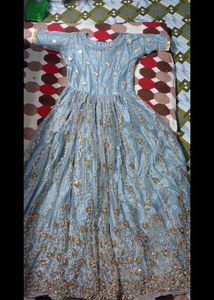 New Heavy Gown And Dupatta With Pajama