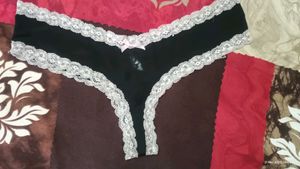 Black Lace Thong