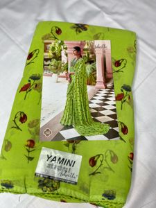 GEORGETTE FLORAL SAREE