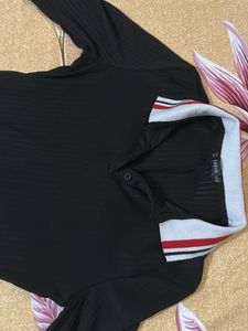 Shein Black Polo Dress