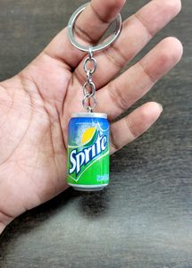 Sprite Miniature Colddrink Can Keychain