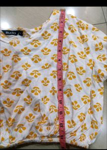 Floral Print Crop Top- Zudio