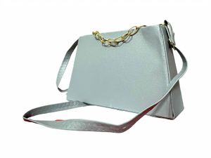 Designer Shiny Sling Bag With Chain and Strap
