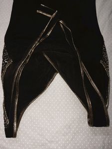 Shiny Black Party Dress