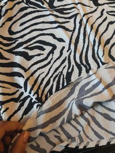 Zebra Print Blouse