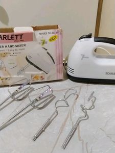 Scarlet Super Hand Mixer - Brand New