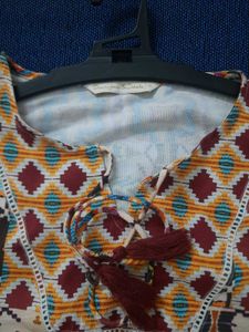 Aztec Print Top M