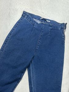 Navy Blue Jeggings W Chain