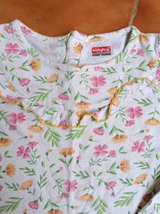 Floral Print Top 3-4 Years Old
