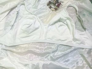 Comfortable White Bra