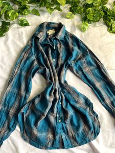 Ralph Lauren Women’s Checkered Boyfriend Shirt