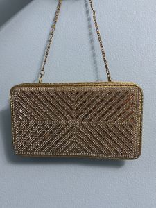 Elegant Gold Clutch